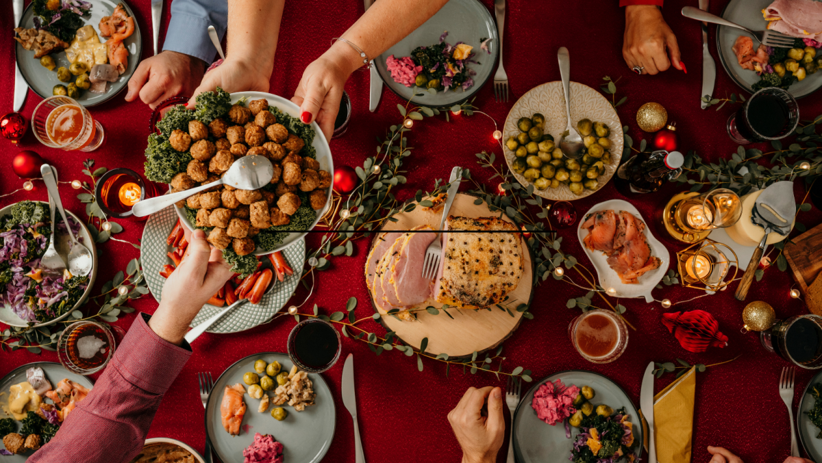 The holiday season is in full swing, which means lights, decorations, time with family, and lots and lots of food.